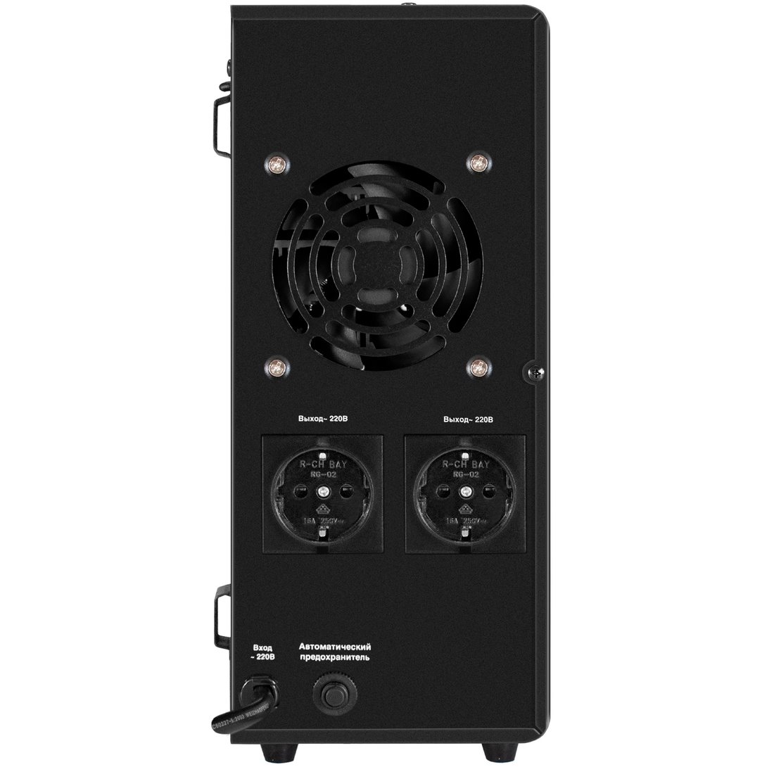 ИБП ExeGate FineSine SX-1000.LCD.AVR.2SH + DT 1275 (75Ач) + батарея детальное изображение - 3