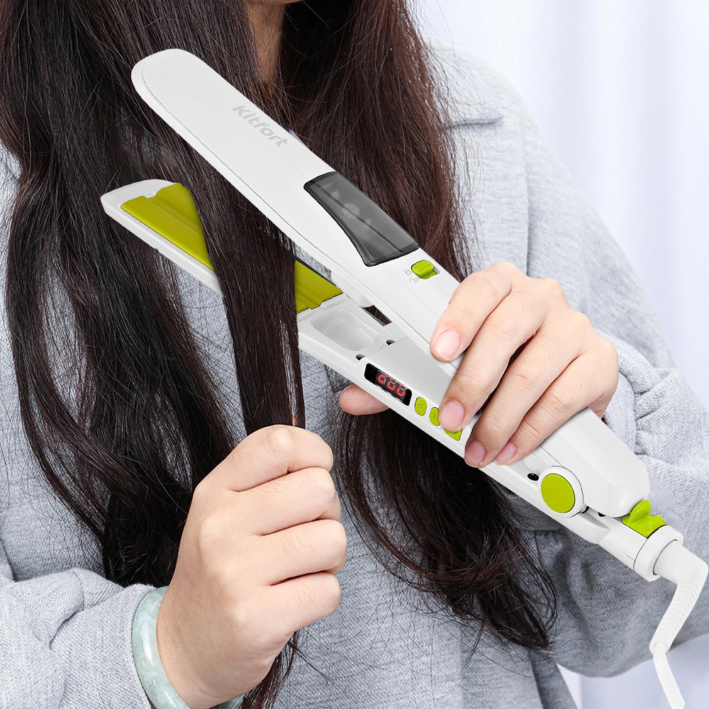 Стайлер KITFORT KT-3227-2, Салатовый детальное изображение - 5