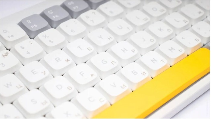 Клавиатура NuPhy AIR75v2 Wireless, Aloe Switch RGB, Белый №3