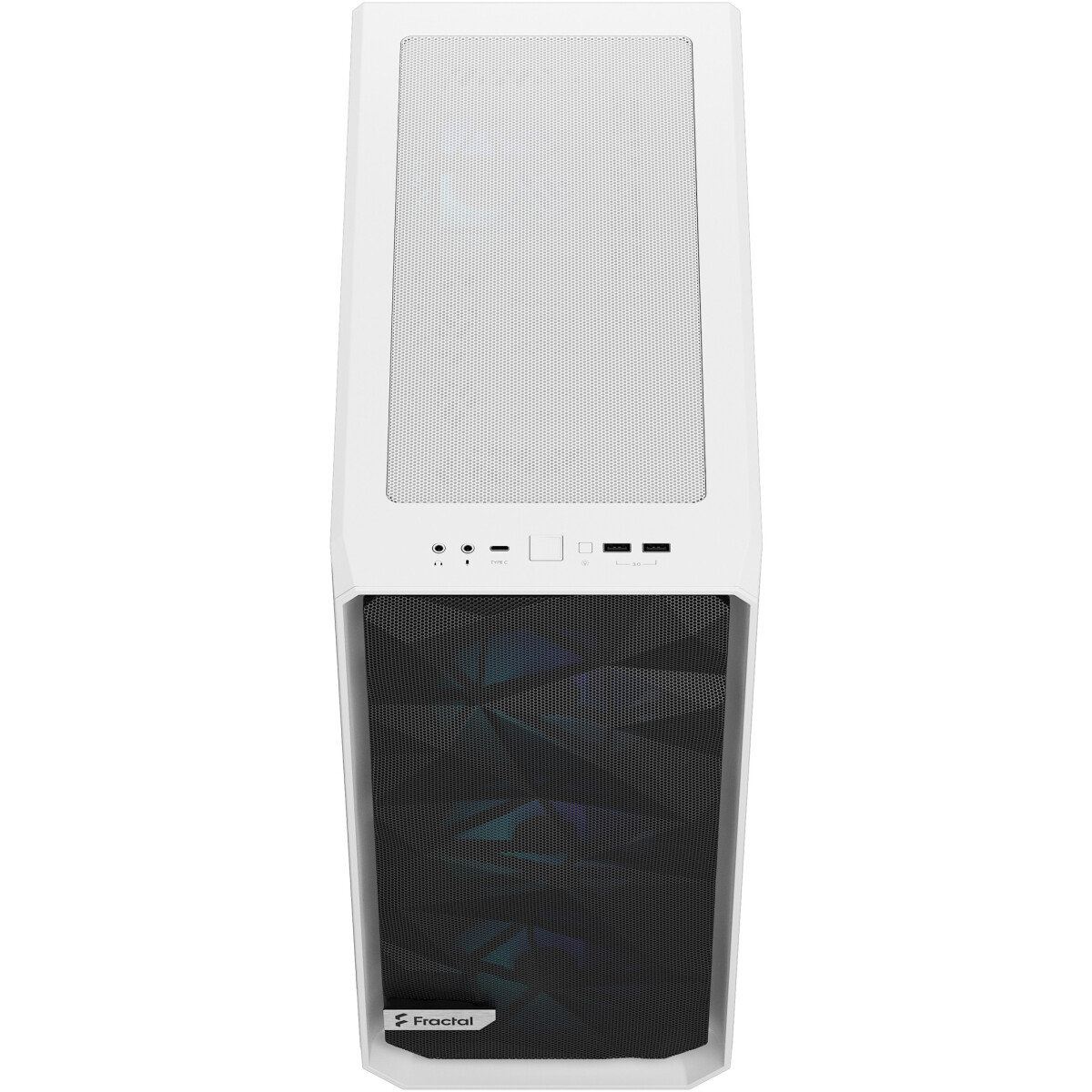 Корпус Fractal Design Meshify 2 Compact RGB TG Clear Tint, Белый детальное изображение - 4