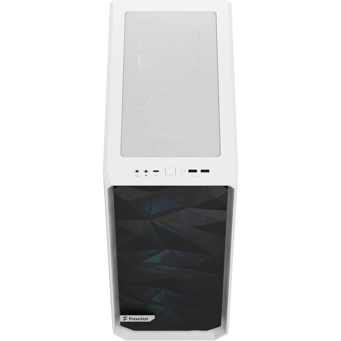 Корпус Fractal Design Meshify 2 Compact RGB TG Clear Tint, Белый №4