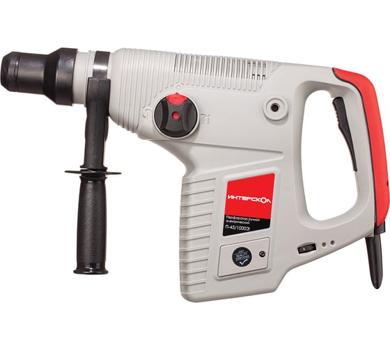 Электрический перфоратор Интерскол П-45/1000Э 34.0.1.40, 1005 Вт, 9,5 Дж, 1400-2400 уд/мин детальное изображение - 1
