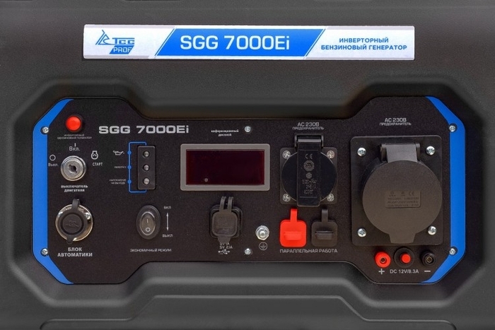 Генератор бензиновый ТСС SGG 7000Ei 060027, 7 кВт, Синий №13