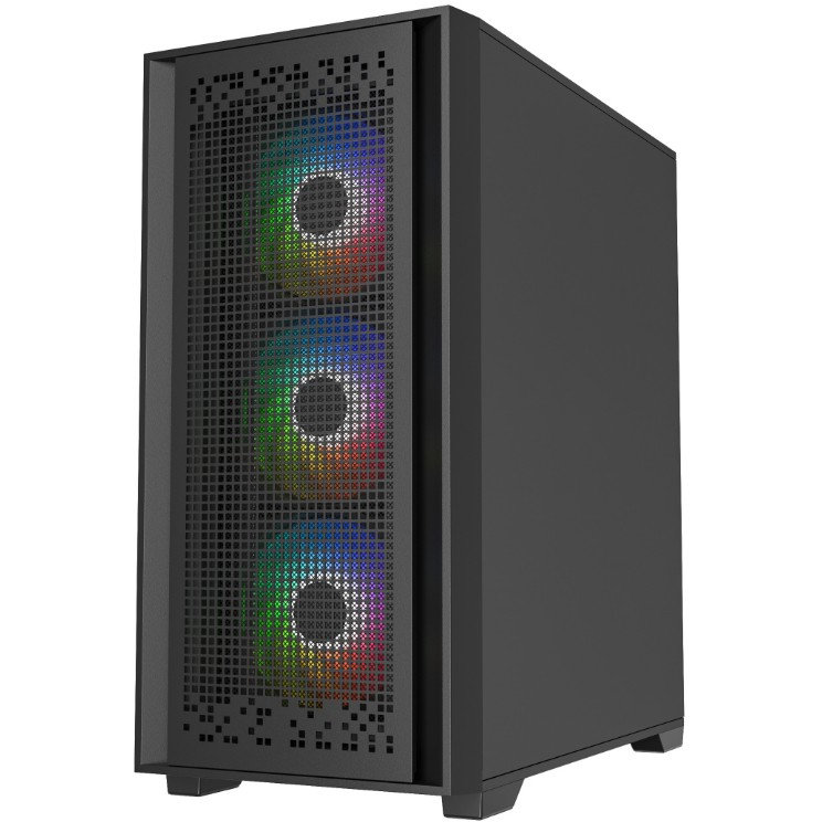 Корпус Powercase ByteFlow Micro, Черный детальное изображение - 3