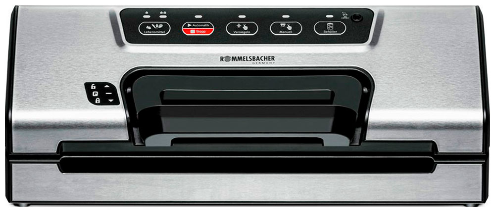 Вакуумный упаковщик Rommelsbacher VAC 385, Серебристый детальное изображение - 1