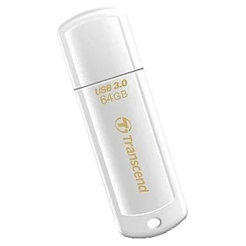 USB Flash накопитель Transcend JetFlash 730 (TS64GJF730) 64 ГБ, белый детальное изображение - 1