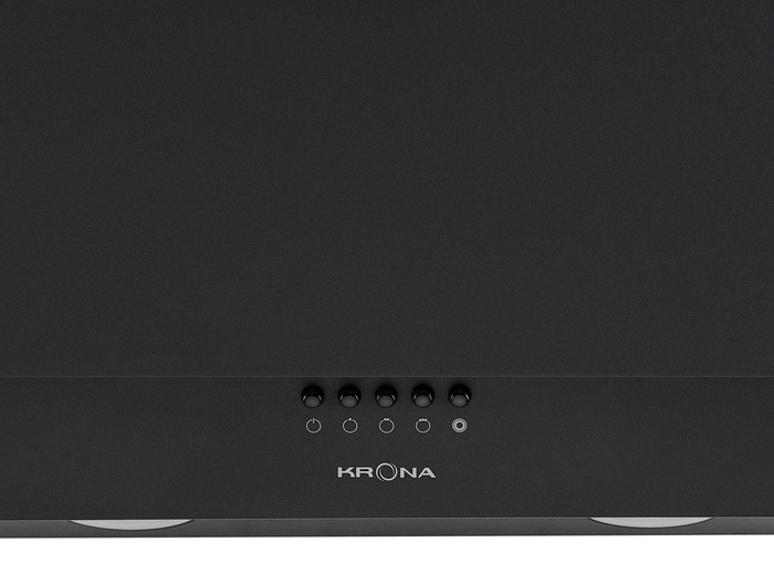 Вытяжка Krona OLLY 600 black PB, Черный №3