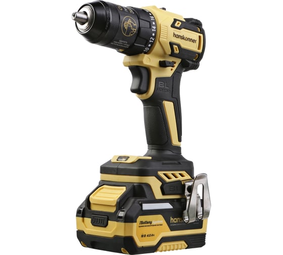 Дрель акк б/щ Hanskonner 1BatterySystem HCD1865SC, 18 В детальное изображение - 1