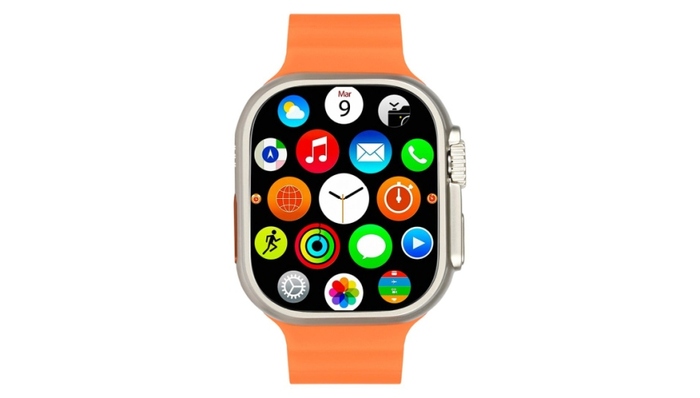 Умные часы TFN t-watch M8 Pro, 47 мм, Оранжевый №3