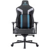 Игровое кресло Eureka Python II (ERK-GC08-BU), Черный/Голубой вариант - 2