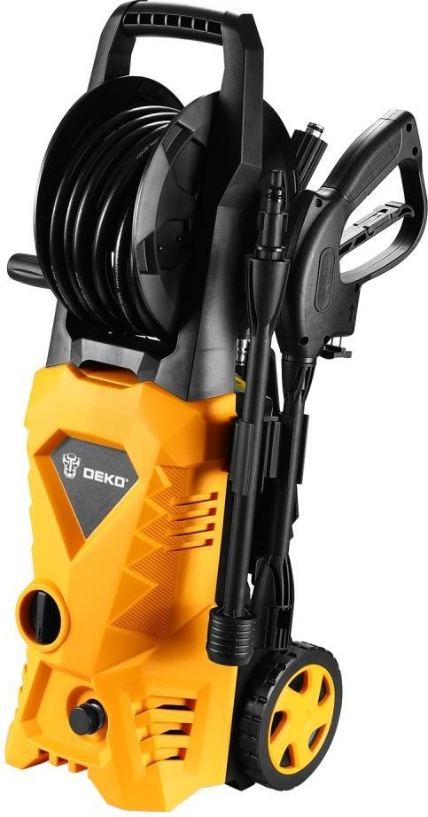 Автомойка DEKO DKCW150 PRO, 2 кВт, 150 бар, Желтый/Черный детальное изображение - 1