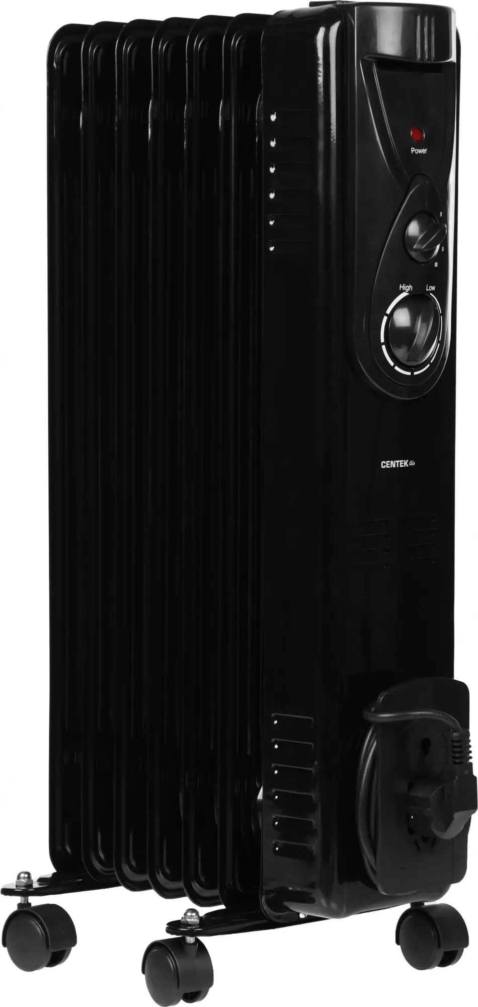 Масляный радиатор Centek CT-6200,  Черный детальное изображение - 2