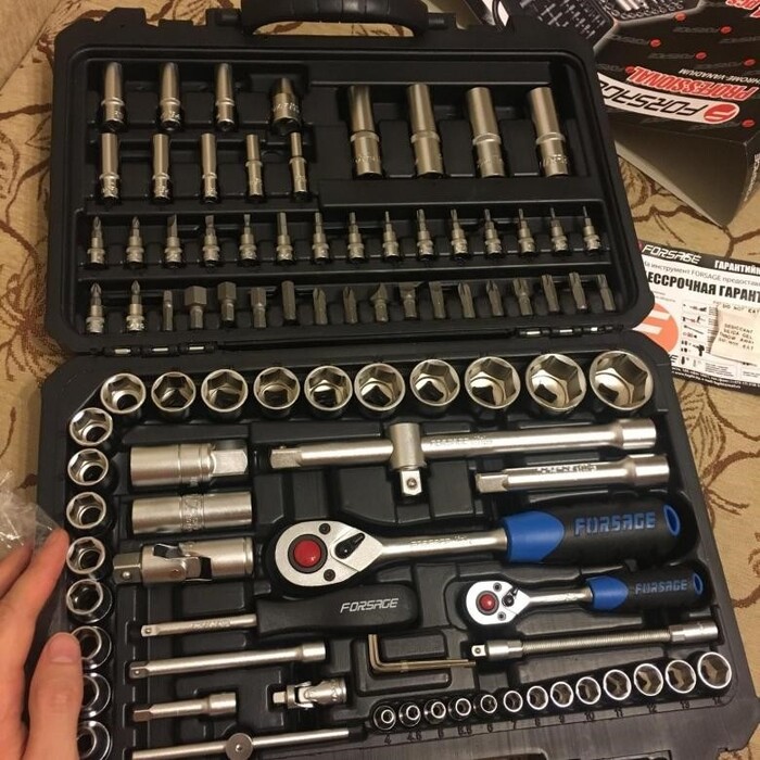 Набор инструментов Forsage F-4941-5  №4