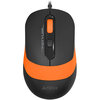 Мышь A4Tech Fstyler FM10S, Оранжевый, Черный вариант - 2