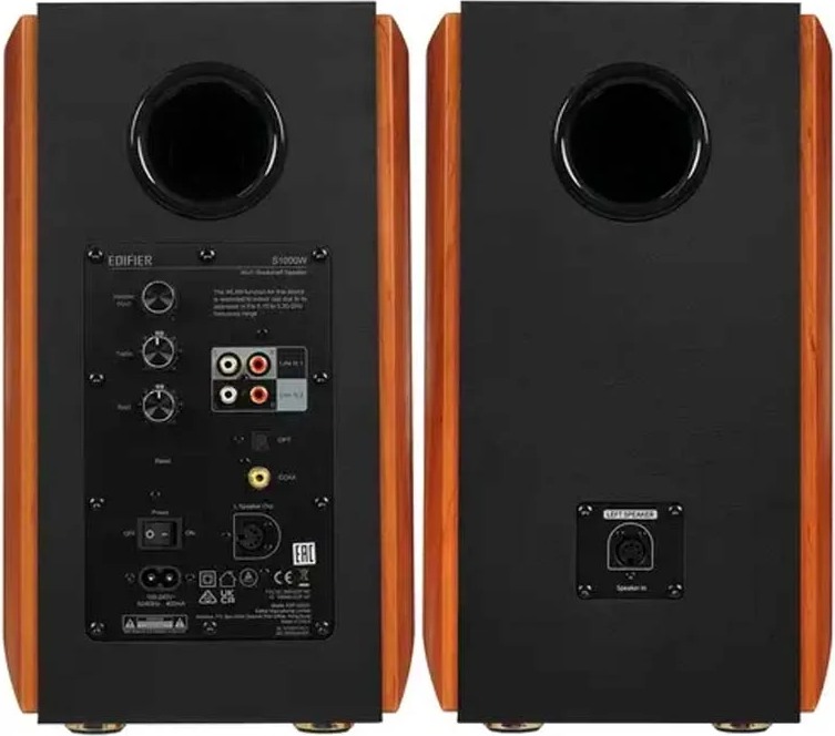 Полочная акустика Edifier S1000W, Коричневый детальное изображение - 5
