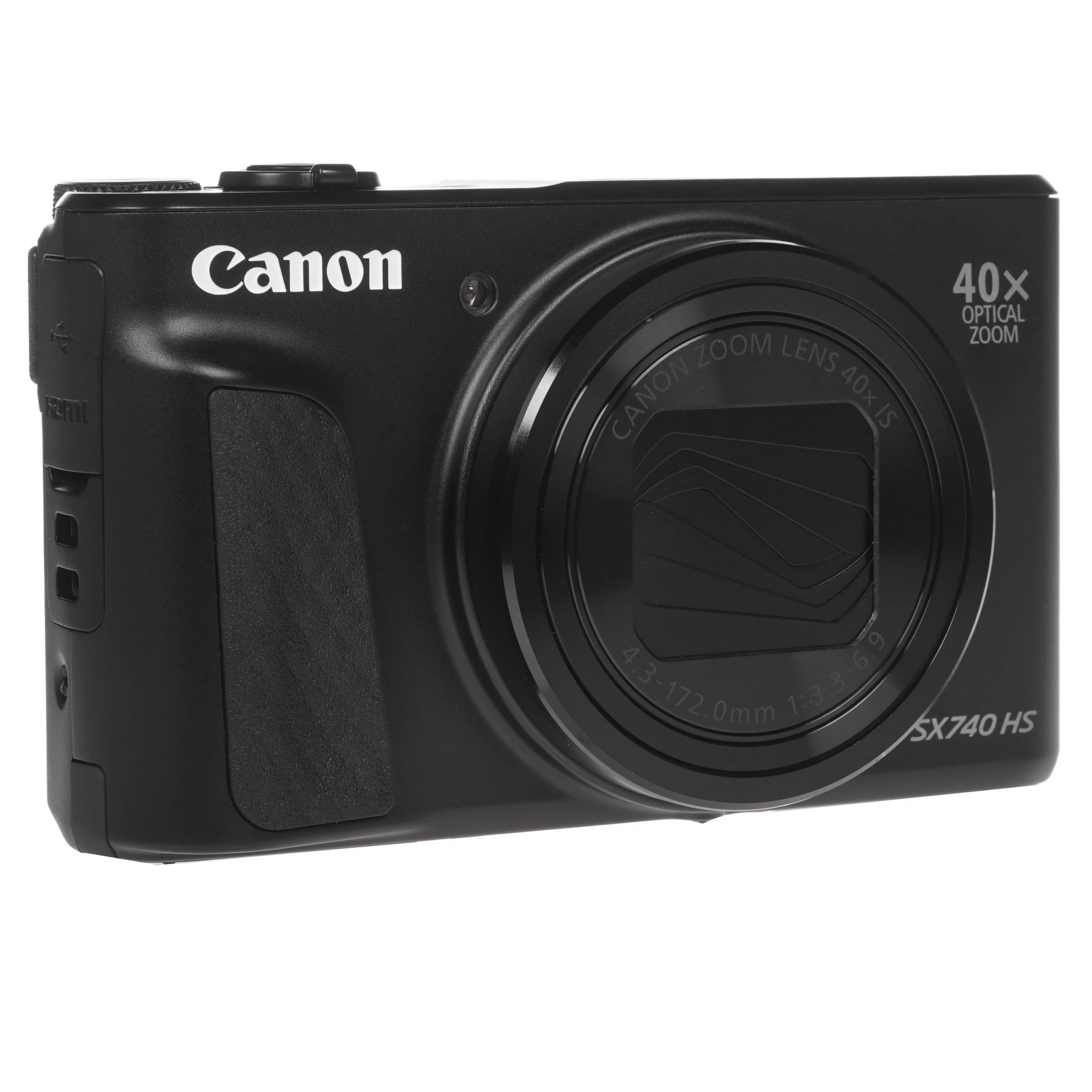 Фотоаппарат Canon PowerShot SX740 HS, Черный детальное изображение - 10