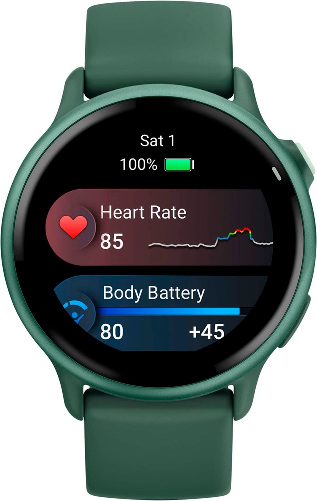 Умные часы Garmin Vivoactive 6 42 мм, Яшмовый с зеленым ремешком №3