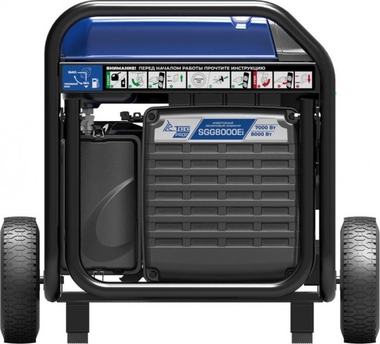 Генератор бензиновый ТСС SGG 8000Ei 060034, 7 кВт, Синий детальное изображение - 4