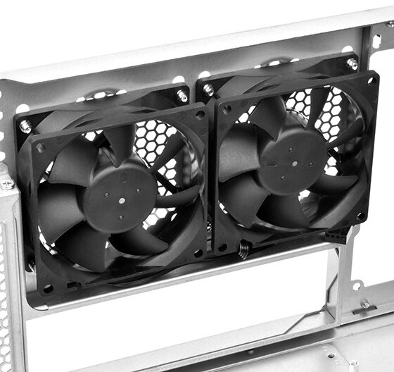 Серверный корпус Silverstone SST-RM44, без БП, Черный детальное изображение - 6