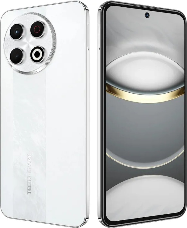 Смартфон Tecno SPARK 30 Pro 8/128 ГБ, Белый, Dual nano-SIM детальное изображение - 4