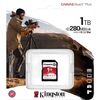 Карта памяти Kingston Canvas React Plus SD (SDR2V6/1TB), 1 Тб вариант - 3