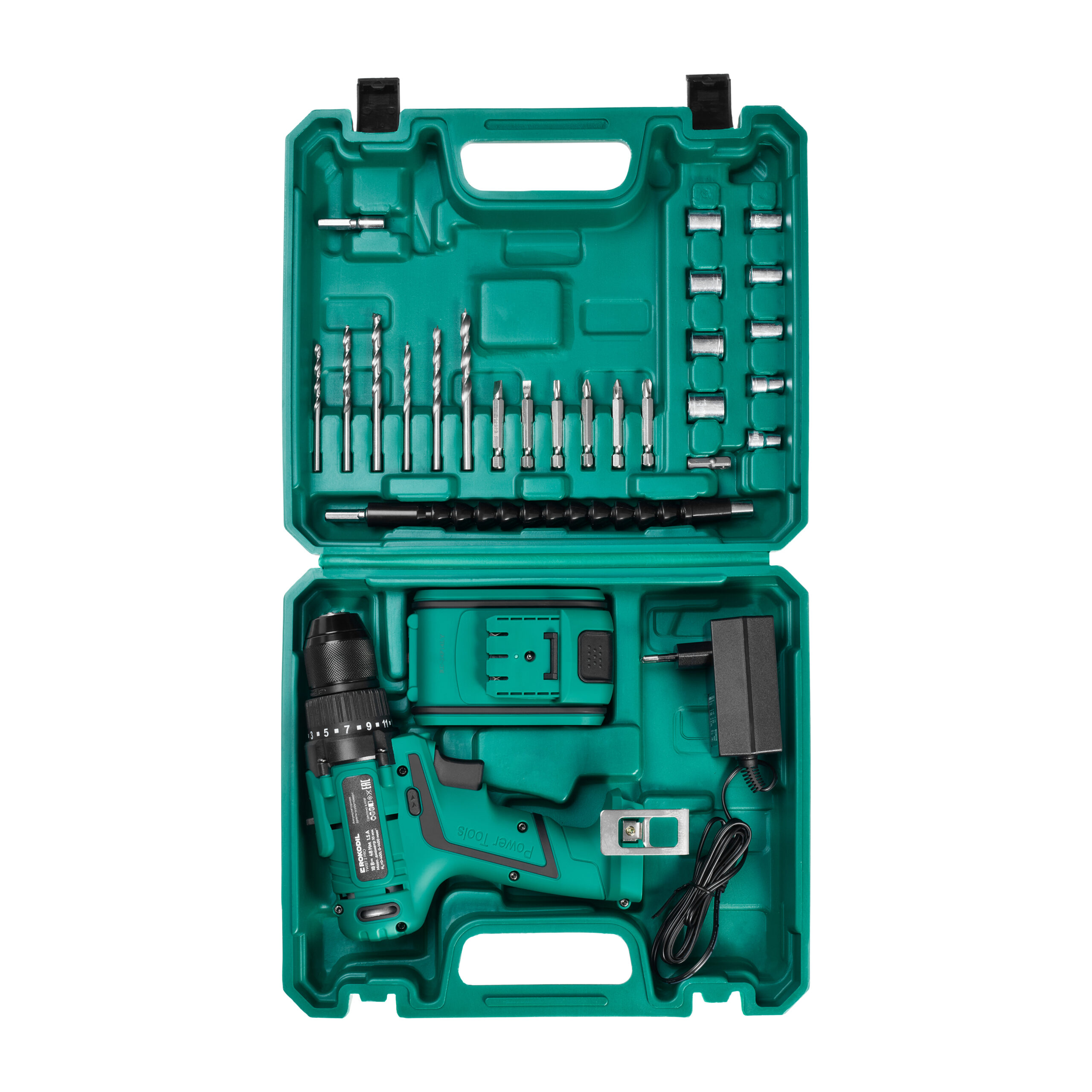Аккумуляторная дрель-шуруповерт Rokodil Twist Pro Impact 1049924, 18 В, 200 Нм, 2 А·ч  детальное изображение - 4
