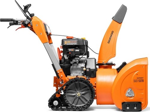 Снегоуборщик бензиновый гусеничный Daewoo DAST 1370, 13 л.с., 9560 Вт, Оранжевый/Серый детальное изображение - 5