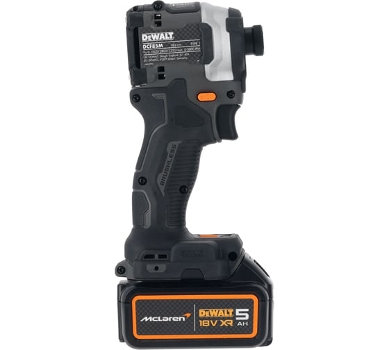 Аккумуляторный ударный гайковерт DeWALT McLaren Limited Edition DCF85MP2T-QW, 18 В, 205 Нм, 5 А·ч детальное изображение - 4