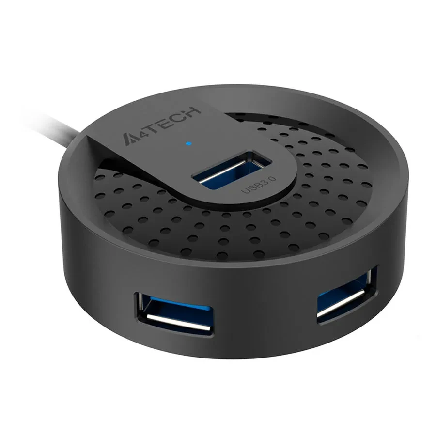 USB-концентратор A4Tech HUB-30, Черный детальное изображение - 2