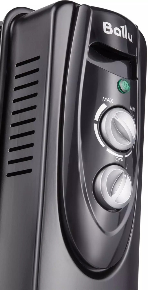 Масляный радиатор Ballu Classic Black BOH, CL-07BRN, Черный №4