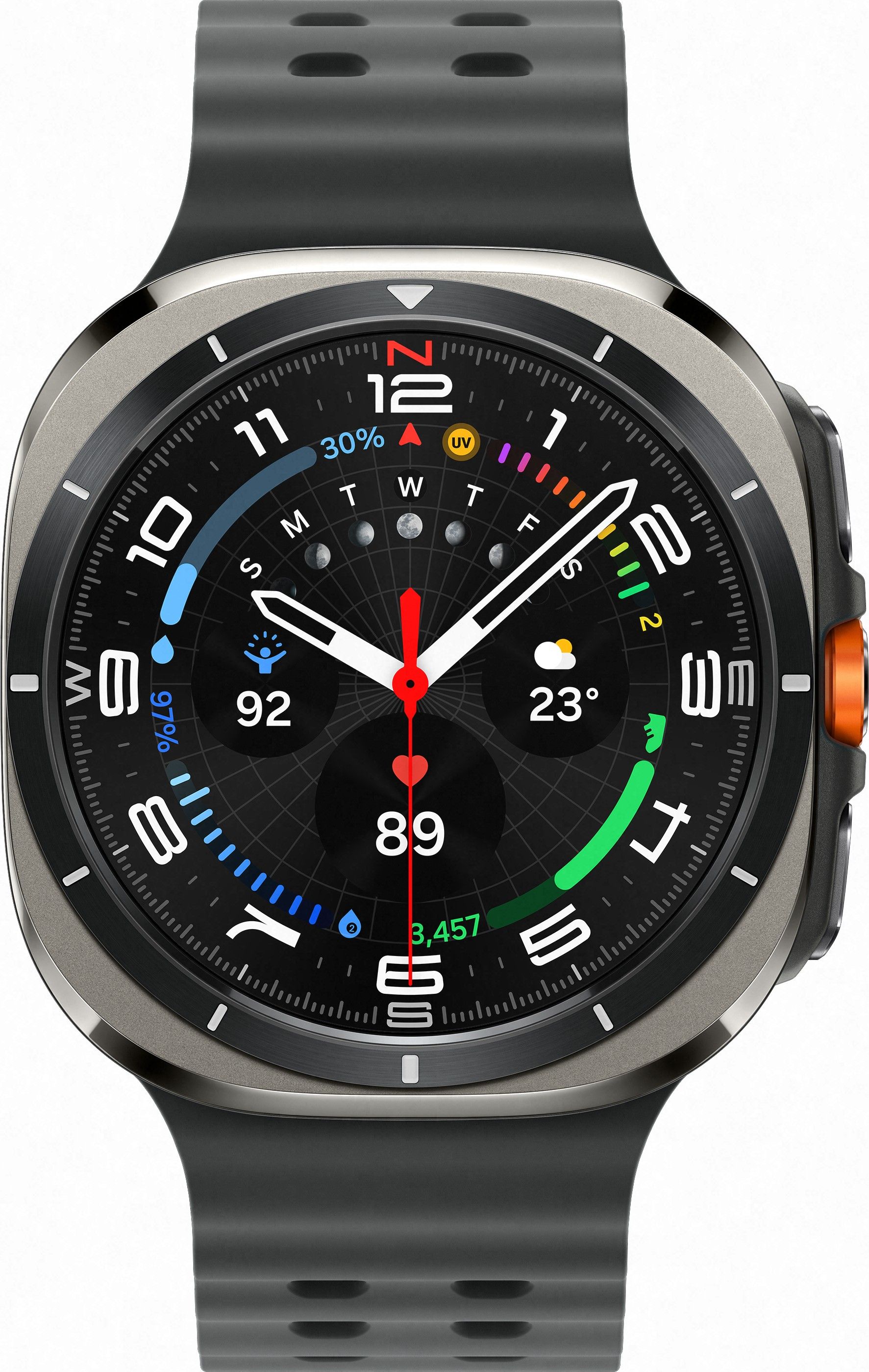 Умные часы Samsung Galaxy Watch Ultra (2025) 47 мм, Серый титан детальное изображение - 2