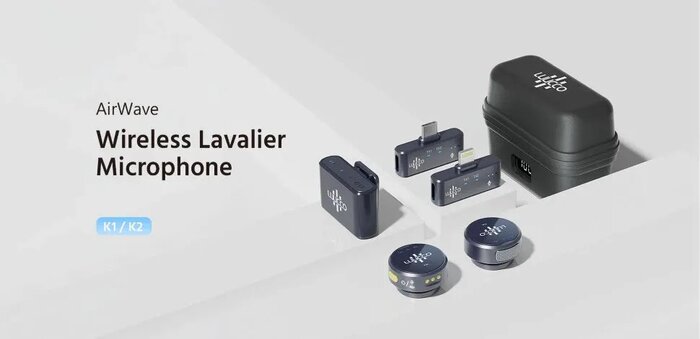 Радиосистема Luucco AirWave K2 Type-C, Серый №2