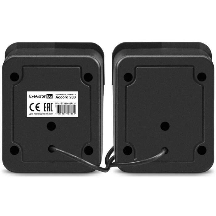 Колонки ExeGate Accord 200, Черный №3