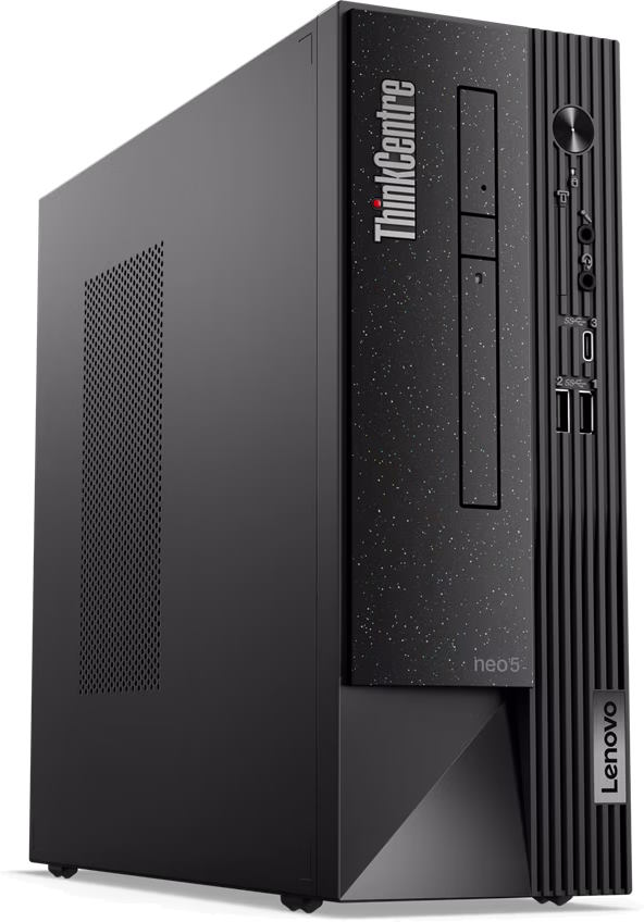Персональный компьютер Lenovo ThinkCentre Neo 50s, 11T0003GUK, Intel Core i5 12400, RAM 16 Гб, SSD 512 Гб, Intel UHD Graphics, Windows 11 Pro, Черный детальное изображение - 1