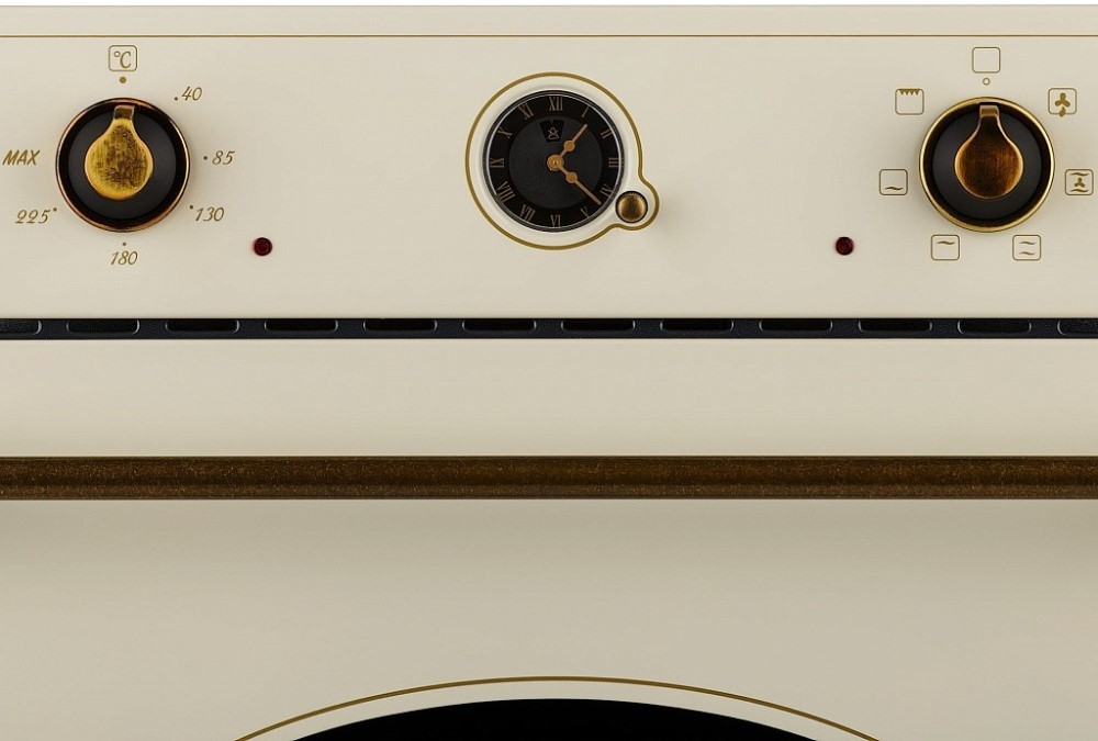 Духовой шкаф Krona MERLETTO 60 IV, Слоновая кость детальное изображение - 4