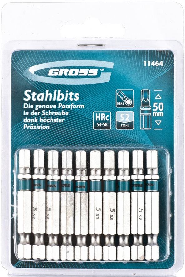 Биты, торцевые головки Gross 11464 детальное изображение - 1