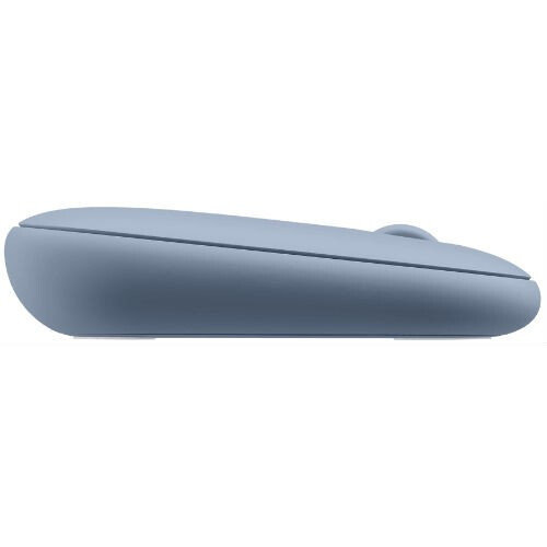 Мышь Logitech M350 Pebble  Gray (910-005719910-006655), Голубой, Серый детальное изображение - 3
