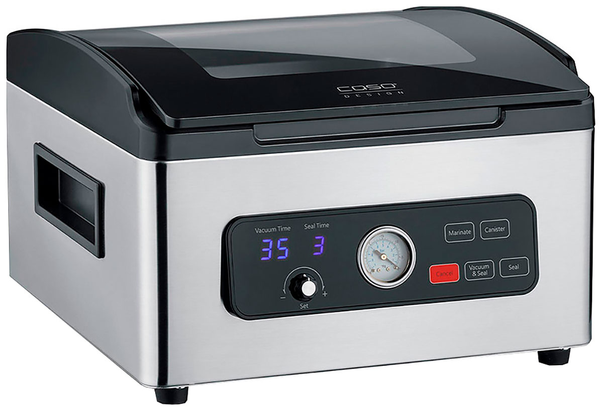 Вакуумный упаковщик камерный Caso VacuChef 700, Серебристый детальное изображение - 1