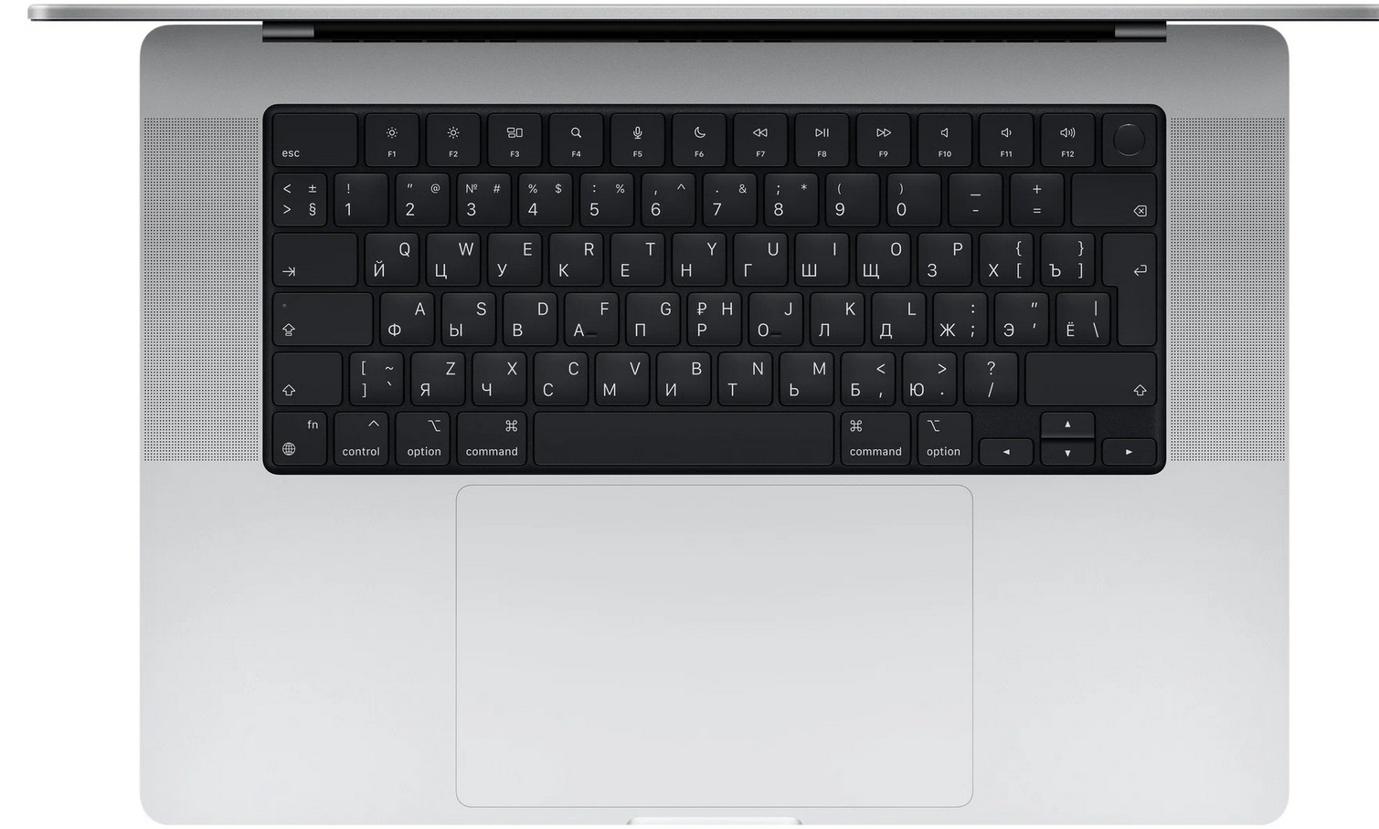 Ноутбук Apple MacBook Pro 2021, RAM 32 ГБ, Серебристый, SSD 1 ТБ, Apple graphics 32-core детальное изображение - 2