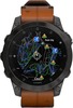 Смарт-часы Garmin Epix Gen 2 Sapphire , 47 мм, Черный с коричневым ремешком вариант - 4