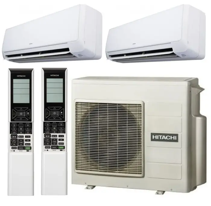 Кондиционер Hitachi RAM-110NP5E 100 м² на 5 блока(ов), белый №3