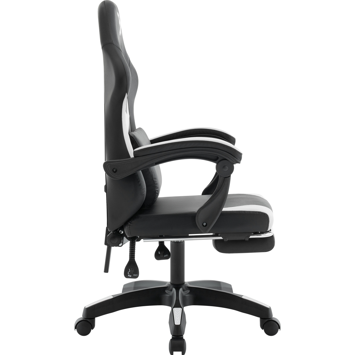 Игровое кресло Defender Runa PRO, Черный/Белый детальное изображение - 3