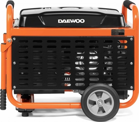 Генератор бензиновый DAEWOO GDA 8500E-3, 7 кВт, Оранжевый детальное изображение - 4