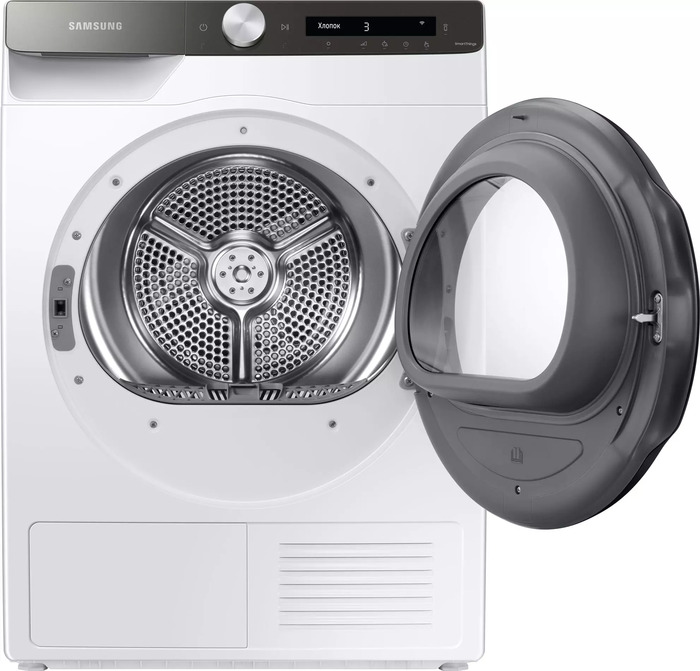 Сушильная машина Samsung DV90T5240AT/LP, Белый №8