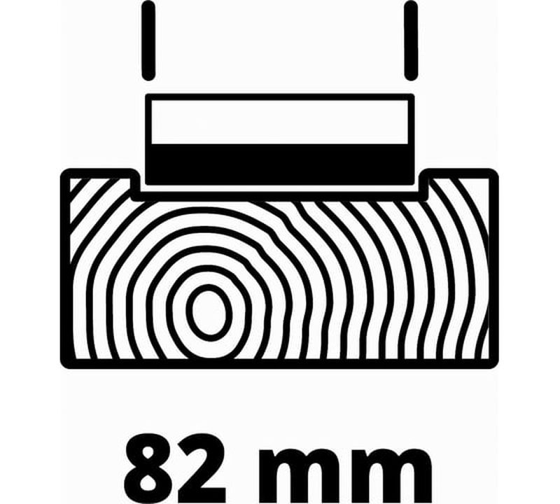 Электрический рубанок Einhell PXC TE-PL 18/82 Li-Solo 4345400, 18 Вт,  Красный детальное изображение - 14