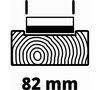 Электрический рубанок Einhell PXC TE-PL 18/82 Li-Solo 4345400, 18 Вт,  Красный вариант - 14