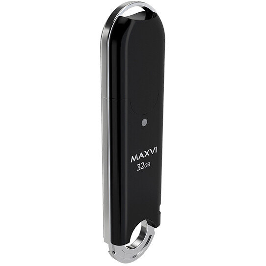 USB Flash накопитель MAXVI P2 32 ГБ, черный детальное изображение - 2