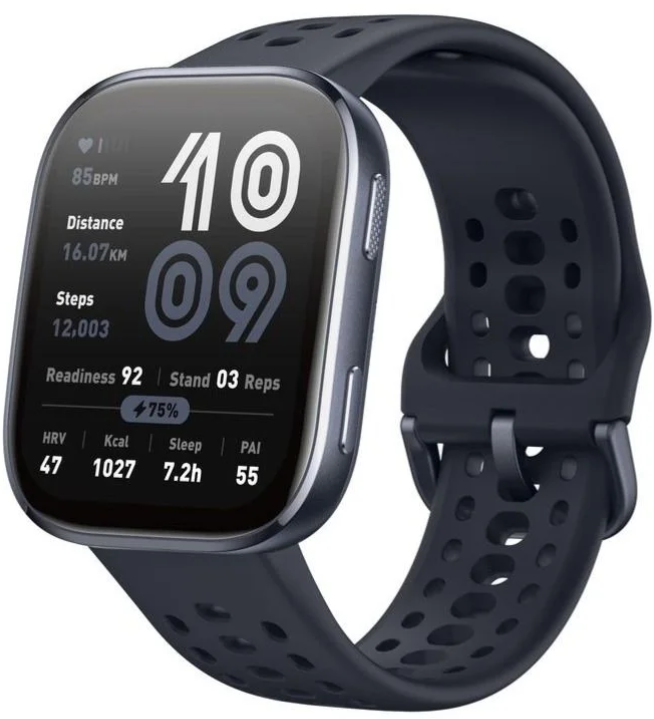 Смарт-часы Amazfit Bip 6 46 мм, Угольно-серый детальное изображение - 3