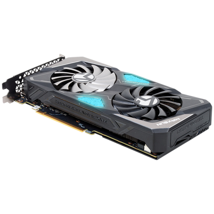 Видеокарта Maxsun NVIDIA GeForce RTX 3060, RTX3060TERMINATOR S1, OEM 12 ГБ, Серый детальное изображение - 4