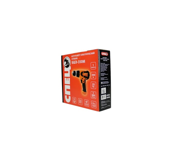 Сетевой шуруповерт Спец БШЭ-350M Спец-3328, 220 В, 25 Нм, 350 Вт детальное изображение - 9